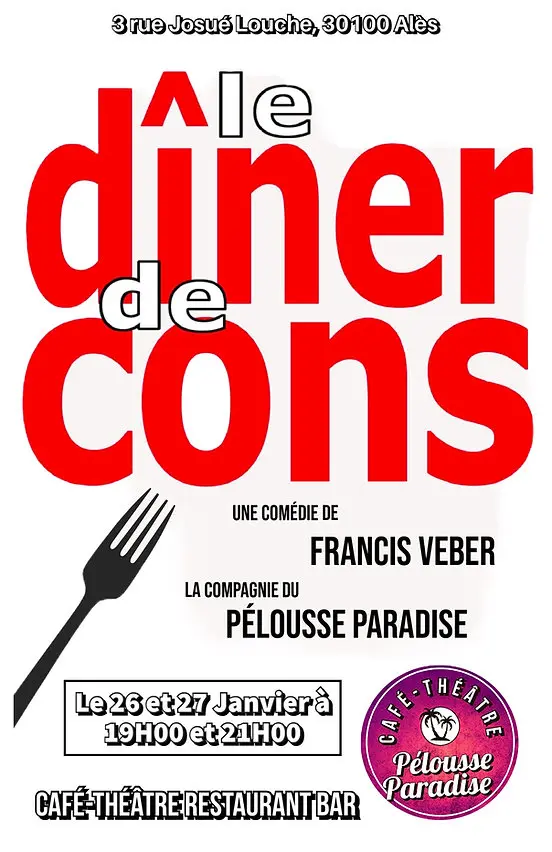 affiche du dîner de cons