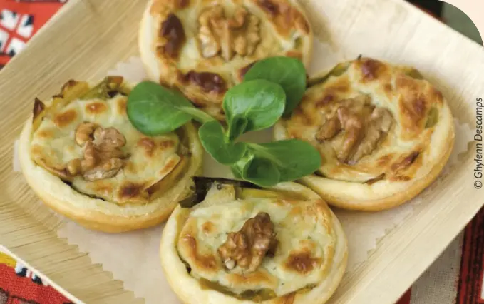 stilton pies sur une table