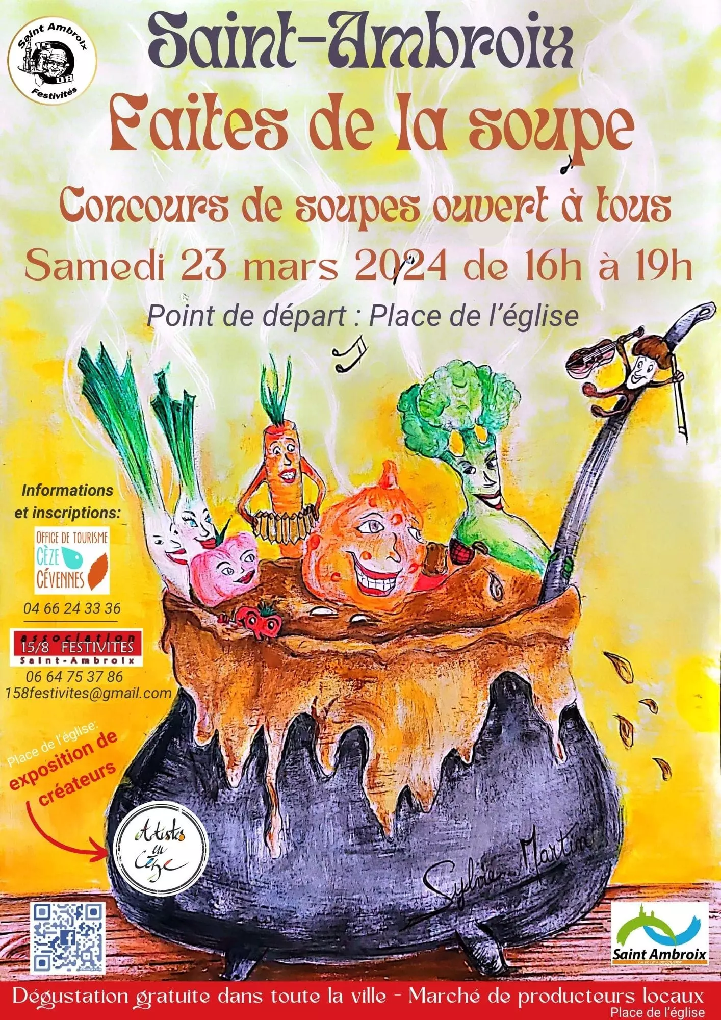 23 mars SOUPE ST AMBROIX