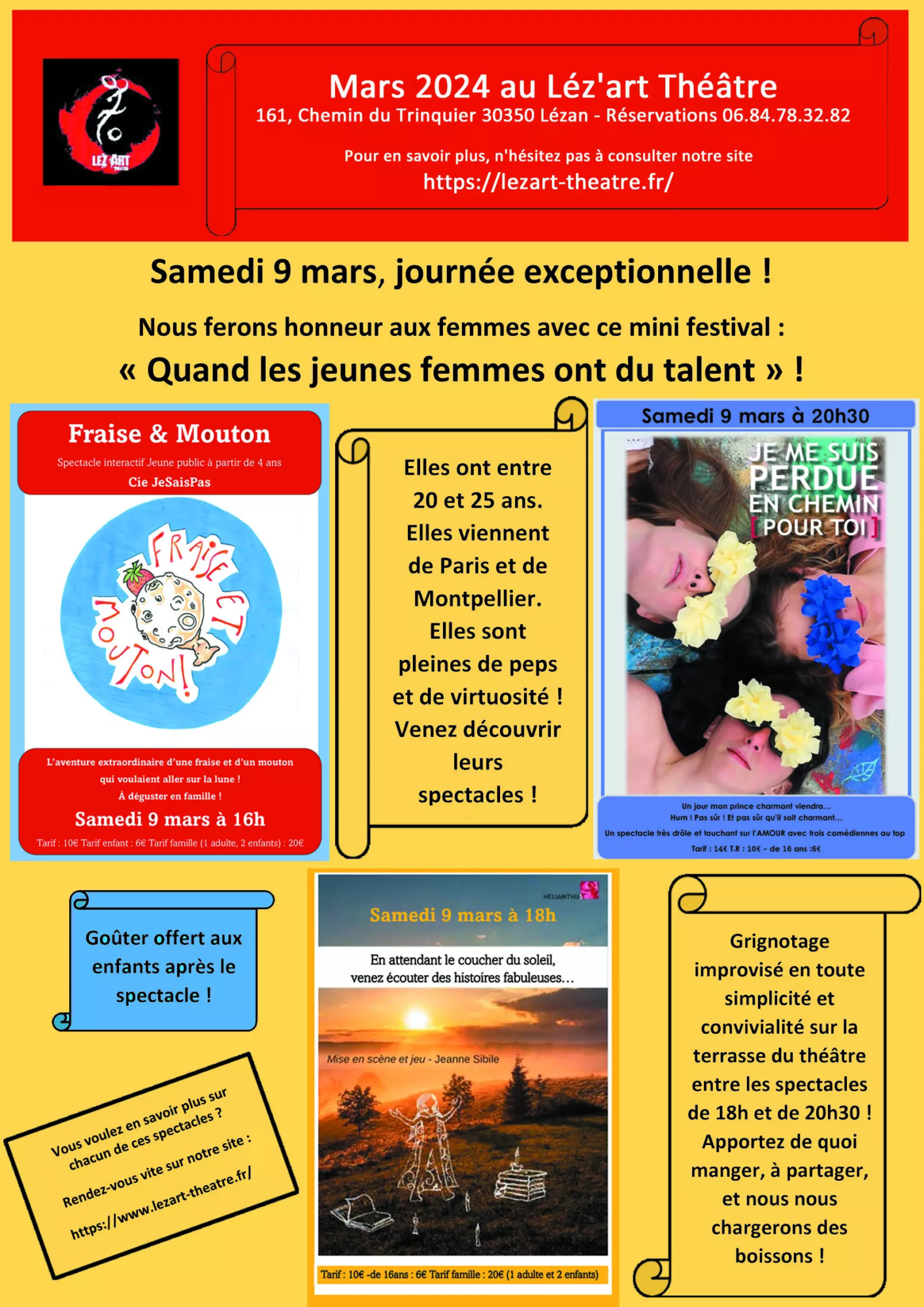 Festival des femmes Mars 2024