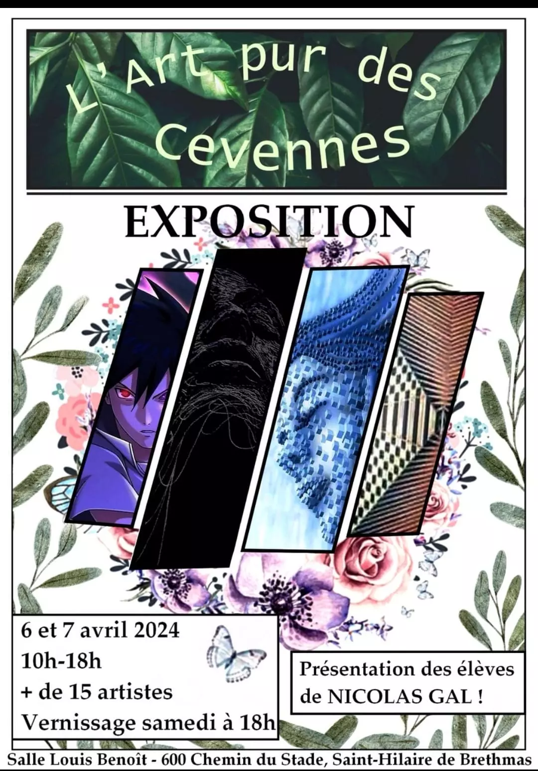 EXPO 6 AVRIL art pur des cevennes