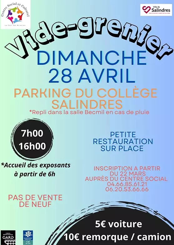 VIDE GRENIER 28 avril