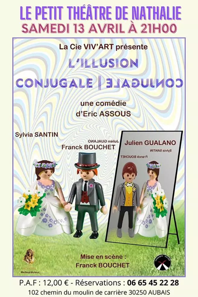 Théâtre de Nathalie - illusion conjuguale